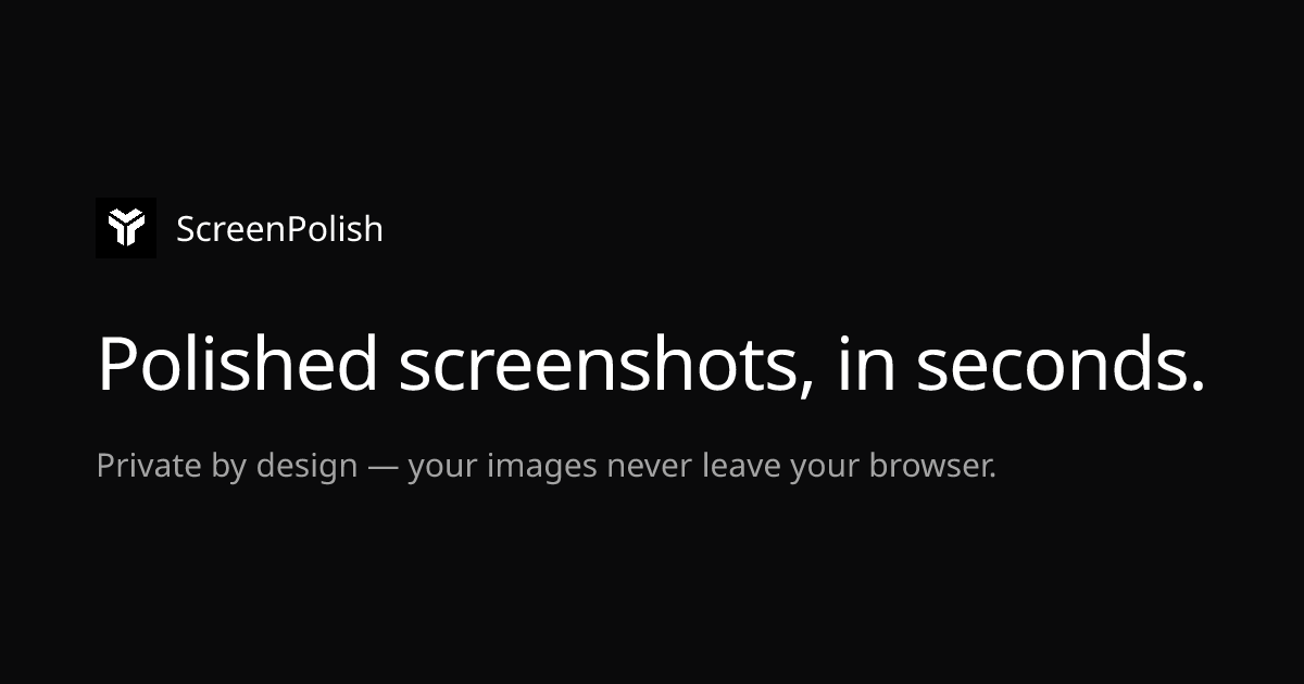 ScreenPolish screenshot 1